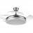 Abrila Ventilador Bayomo DC Niquel Plegable 108Ø Ultrasilencioso 59w Regulable Mando Memoria y temporizador 142591403