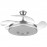 Abrila Ventilador Dani DC Plegable Niquel 108Ø Ultrasilencioso 59w Regulable Mando, Memoria y Temporizador 165391420