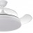 Abrila Ventilador Tridente  DC Plegable Blanco 107Ø Ultrasilencioso 59w Regulable Mando Memoria Y Temporizador 236391301