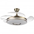 Abrila Ventilador Dani DC Plegable Cuero 108Ø Ultrasilencioso 59w Regulable Mando, Memoria y Temporizador 165391414