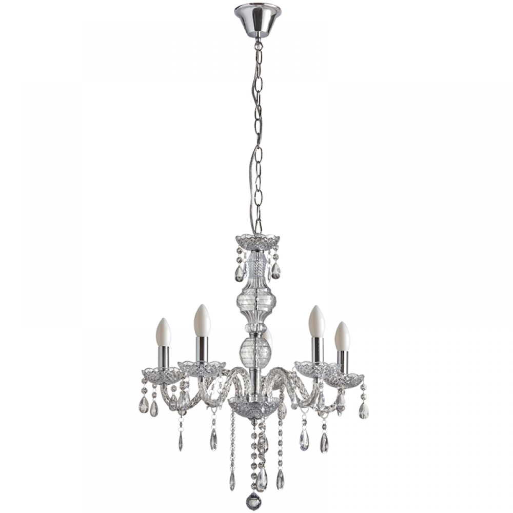 Mdc Lampara Diamond 5X40W Cromo-áMbar-Acril 5-2328-30-90