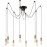 Mdc Colgante Mildred 8Xe27 Negro-Medalla 5-2420-90-84