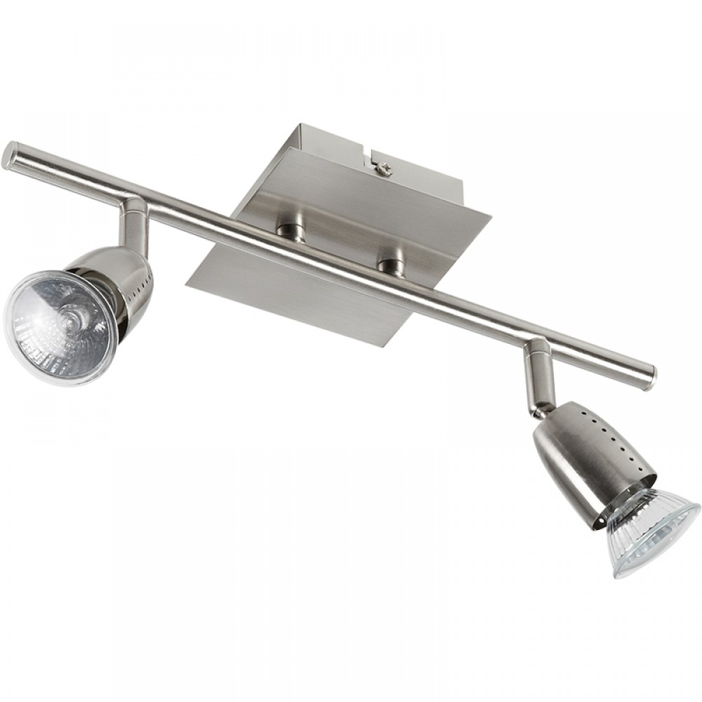 Mdc Foco Ecco Tubo 2F Cromo Cepillado Hi 5-5415-35-01