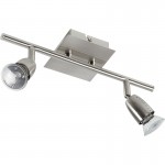 Mdc Foco Ecco Tubo 2F Cromo Cepillado Hi 5-5415-35-01