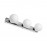 Mdc Aplique Bolas 3Xg9 Cromo Brillo-Opal Ip44 5-6680-30-09