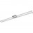 Mdc Plafon Qusine T8 Led 2X20W 120 Cm Cr.Mate-Led 5-7061-35-03