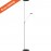 Mdc Pie Con Lector Led Sione Cromo-Negro 5-7350-06-20