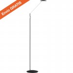 Mdc Pie Lectura 7W Led Sione Cromo-Negro 5-7352-06-20