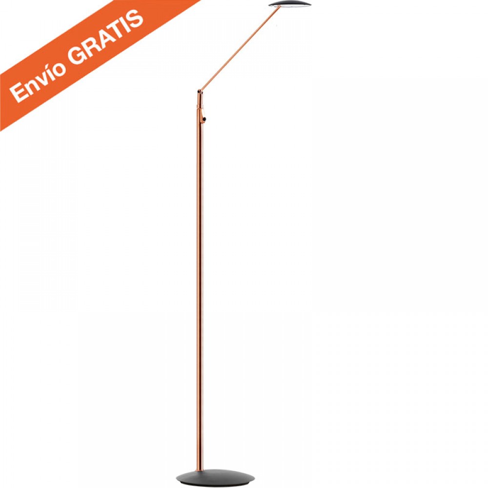 Mdc Pie Lectura 7W Led Sione Cobre-Antracita 5-7352-07-20
