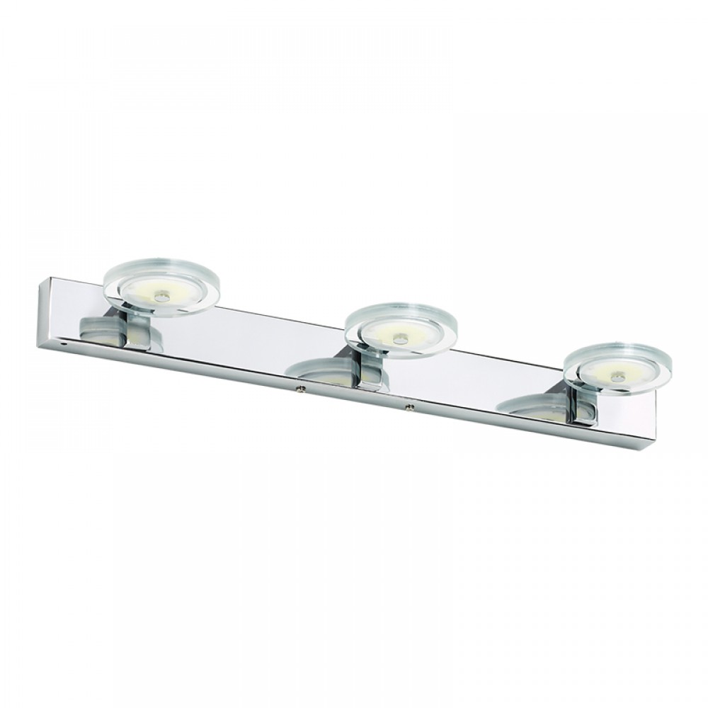 Mdc Aplique Onix R3 Led 3X6W 4000K Cromo Ip44 5-7372-30-03