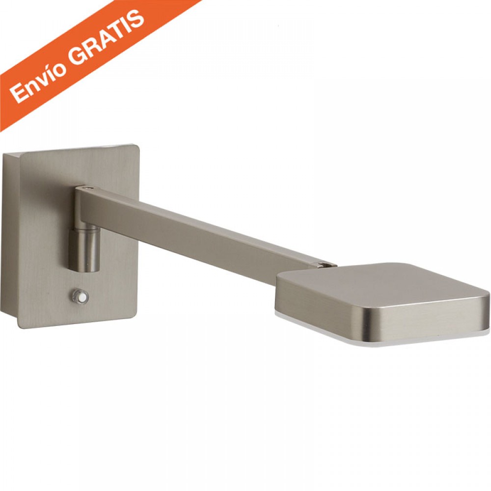 Mdc Aplique Led Lectura 6W Finess Niquel 5-7403-97-02