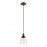 Mdc Colgante Trento E27 Medalla-Cristal Transp. 5-7420-44-01