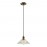 Mdc Colgante Erbe E27 60W Medalla-Cristal Transp. 5-7421-44-01