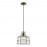 Mdc Colgante Veneto E27 Medalla-Cristal Transp. 5-7422-44-01