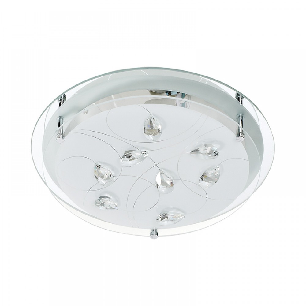 Mdc Plafon Rosky 32Diam 2Xe27 Cristal Decor 5-7427-30-92