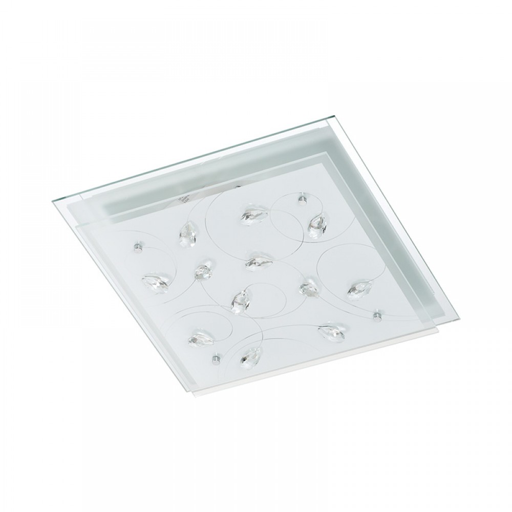 Mdc Plafon Rusky 42X42Cm 3Xe27 Cristal Decor 5-7431-30-92