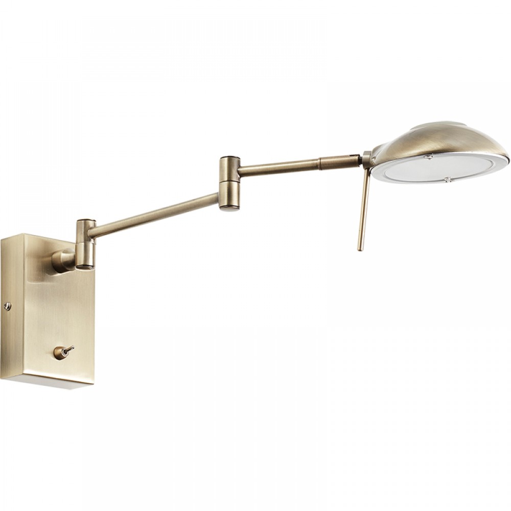Mdc Aplique Dyle Led5W Doble Brazo Art 3000K Medalla 5-7477-44-02
