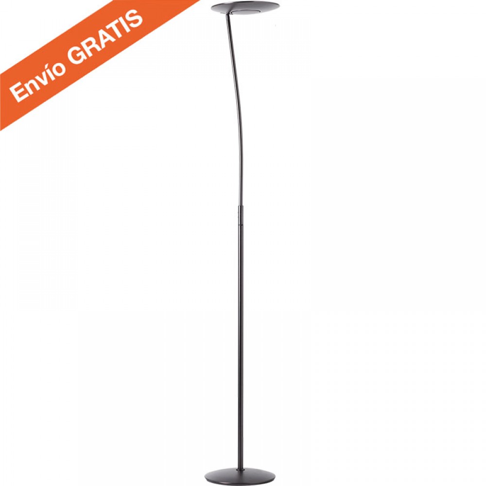 Mdc Pie Moderno Led Zenit Niquel Negro 5-7506-93-20