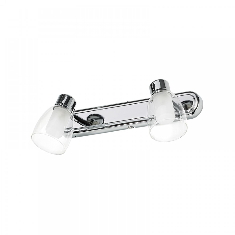 Mdc Foco Doppia R2 G9 C.Br-Transp-Opal Ip44 5-7511-49-60