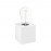 Mdc Sobremesa Cubik E27 Blanco 5-7534-80-16