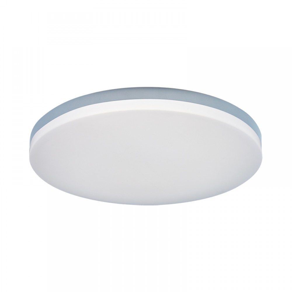 Mdc Plafon Eros Led 24W 4000K ø33Cm Blanco-Aro Plata 5-7567-80-81