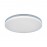 Mdc Plafon Eros Led 24W 4000K ø33Cm Blanco-Aro Plata 5-7567-80-81