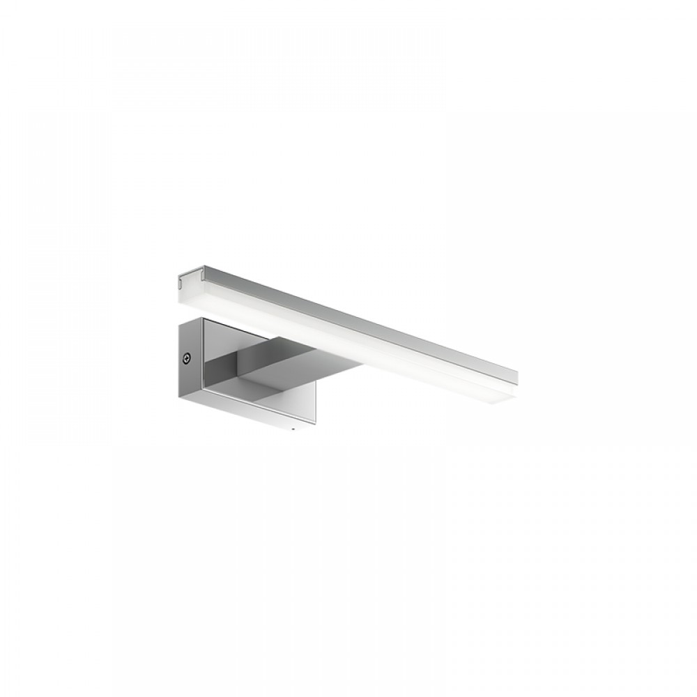 Mdc Aplique Baño Tiwall Cromo Led 8W 300Mm 4000K Ip44 5-7596-30-03