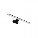 Mdc Aplique Baño Tiwall Negro Led 12W 450Mm 3000K Ip44 5-7597-91-09