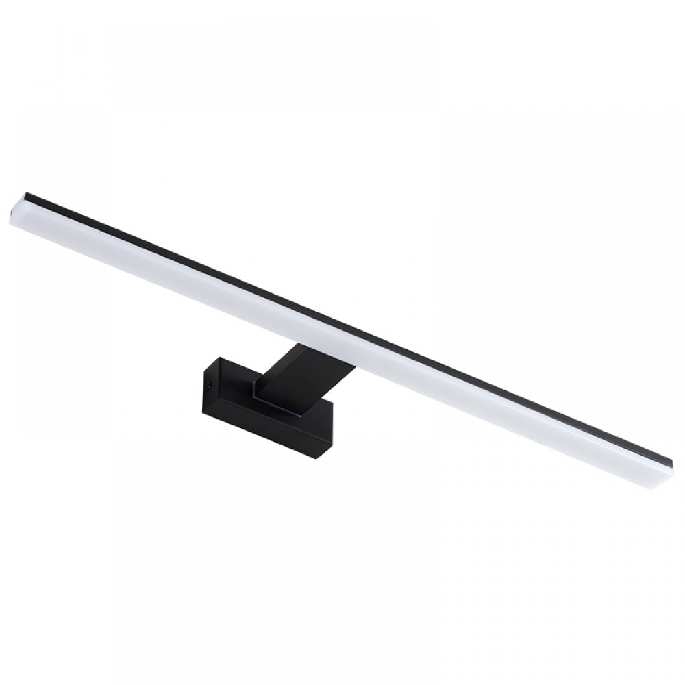 Mdc Aplique Baño Tiwall Negro Led 20W 750Mm 3000K Ip44 5-7599-91-09