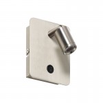 Mdc Aplique Reader 3W Cromo Mate 5-7600-35-02