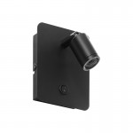 Mdc Aplique Reader 3W Negro Mate 5-7600-91-02