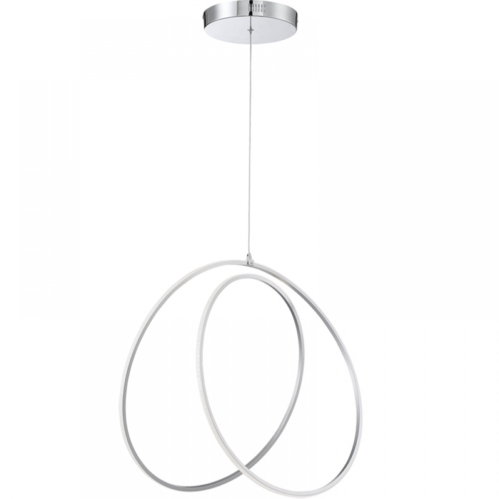 Mdc Colgante Cercles Led 52W ø550Mm 3000K Plata 5-7611-32-02