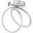 Mdc Plafon Cercles Led 28W ø250Mm 3000K Plata 5-7612-32-02