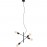 Mdc Colgante Atenea 4Xe27 Negro 5-7658-91-21