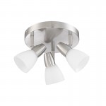 Mdc Foco Salsa Base 3Xe14 Cromo Mate 5-7673-35-01