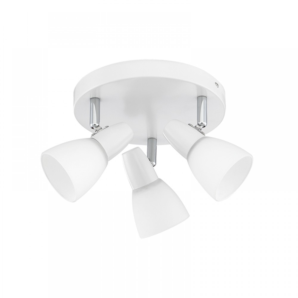 Mdc Foco Salsa Base 3Xe14 Blanco 5-7673-80-01