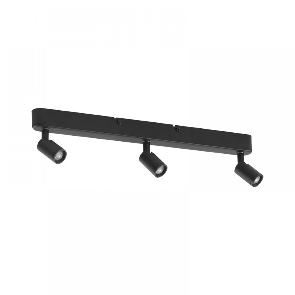 Mdc Foco Apolo Negro Mate Led 3X5W 3000K Ip44 5-7692-91-09