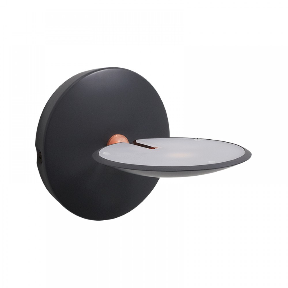 Mdc Aplique Sione Antracita-Cobre Led 7W 3000K W-O Switch 5-7716-07-02