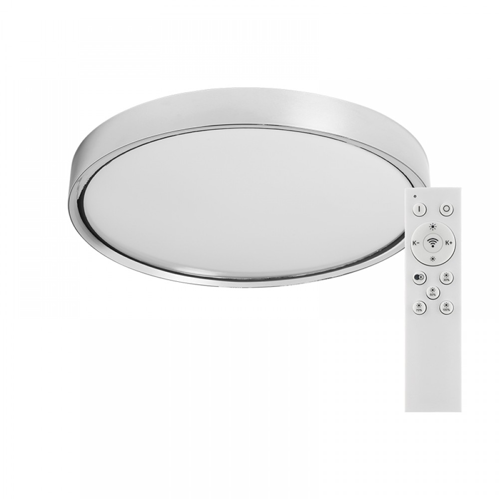 Mdc Plafon Asli App Crom Br Led 80W 48Cm Cct 30-65K Apptuy 5-7719-30-02