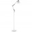 Mdc Pie Lectura Artic Blanco-Cromo Mate E27 5-7794-81-01