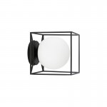 Mdc Aplique Baño Gabia Negro Mate E27 5-7797-91-01