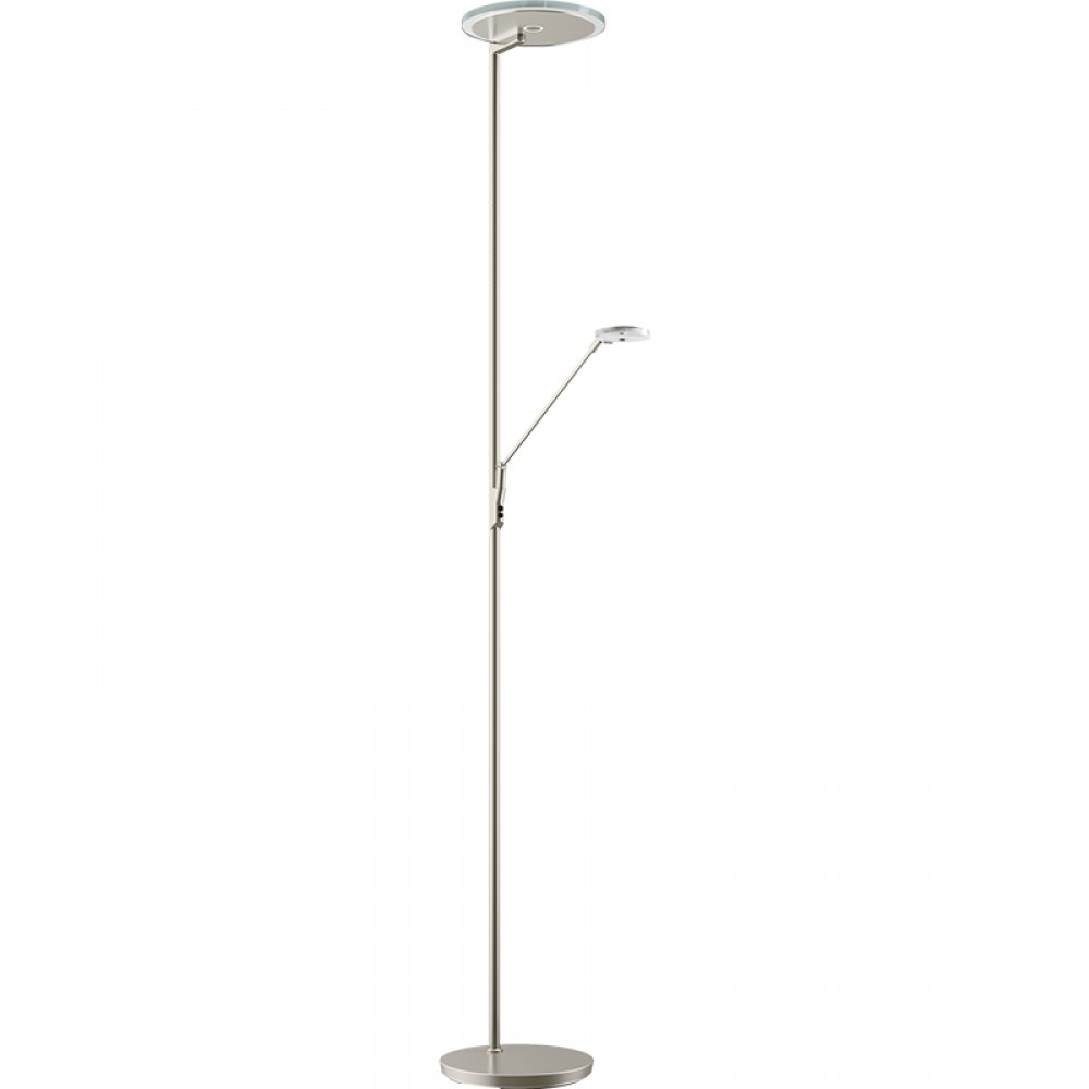 Mdc Pie One NíQuel Mate Led 30W+10W 3000K Clear Glass 5-8000-36-02