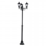 Lamparas Eglo Farola Exterior Negra Laterna 4 22145