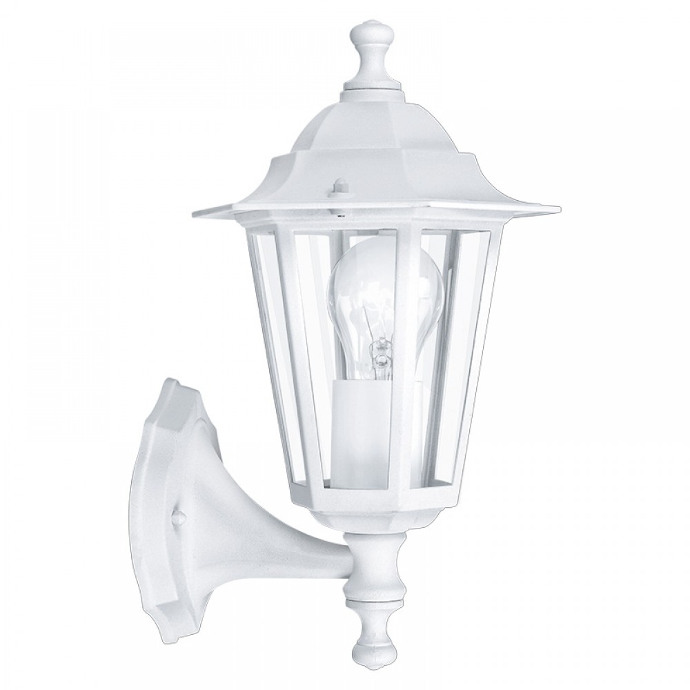 Lamparas Eglo Aplique Exterior Blanco Laterna 5 22463