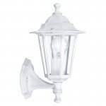 Lamparas Eglo Aplique Exterior Blanco Laterna 5 22463
