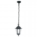 Lamparas Eglo Colgante Exterior Negro Laterna 4 22471