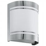 Lamparas Eglo Aplique Led Exterior Acero Cerno 30191