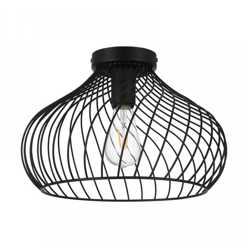Lamparas Eglo Lampara Staverton Negro 32469