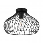 Lamparas Eglo Lampara Staverton Negro 32469
