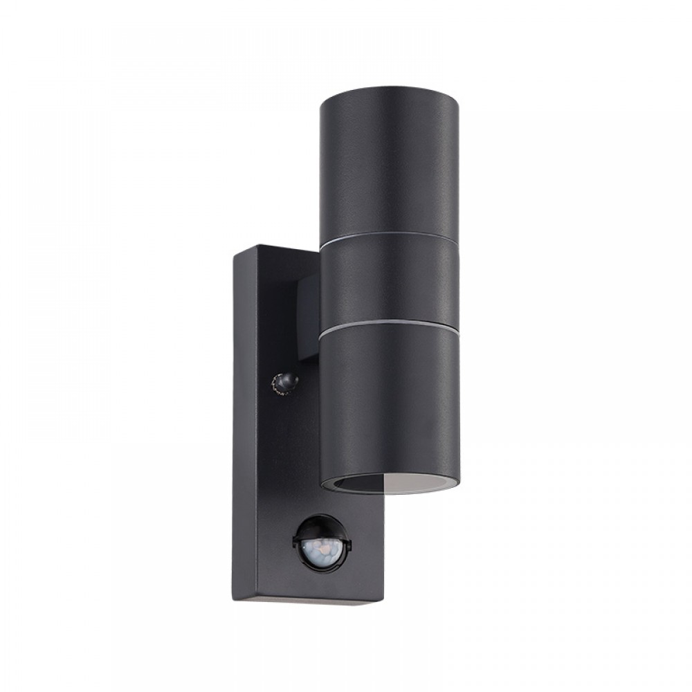 Lamparas Eglo Aplique Led Exterior Antracita Sensor Riga 5 32899